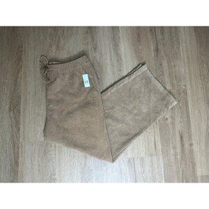 NWT Gap  Factory Wide Leg Tan Cords Size L
